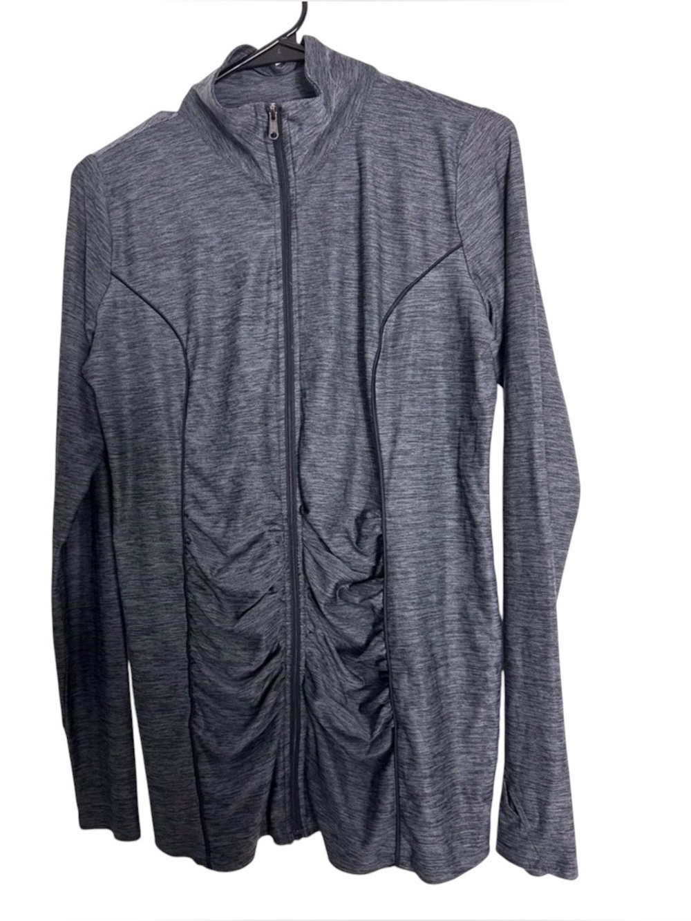 Motherhood Maternity Heather Gray Top